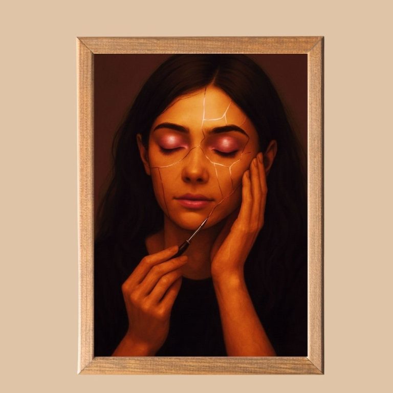 Tirage d'art "Kintsu" Rose