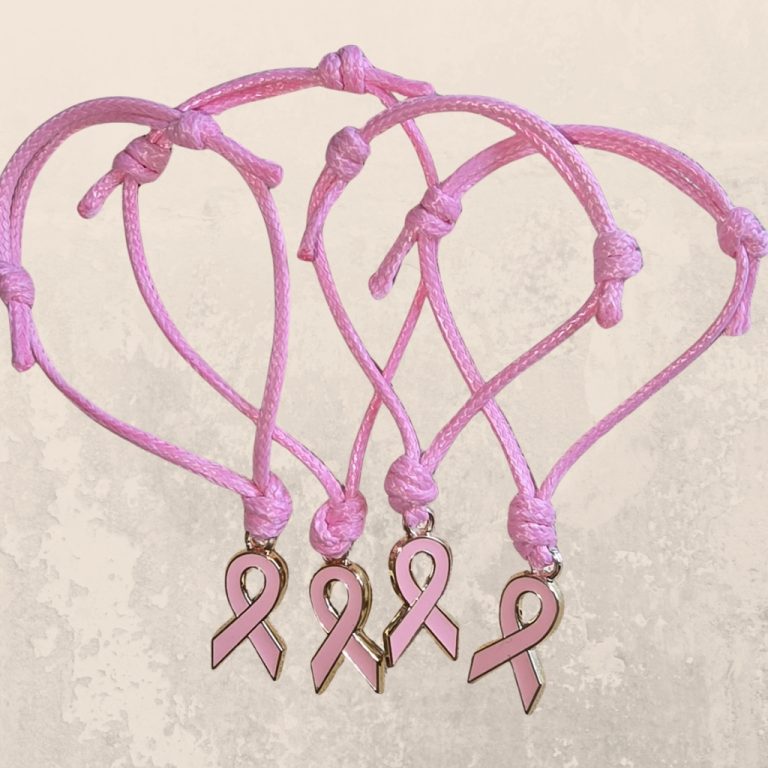 Bracelet Octobre Rose — Cadeau offert par L’Inoubliable