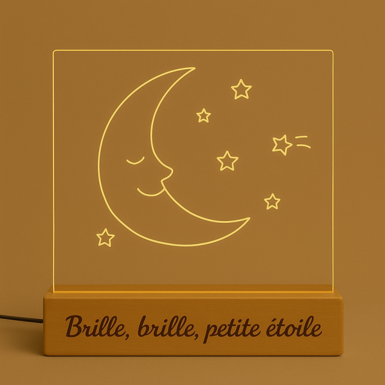 Veilleuse personnalisée